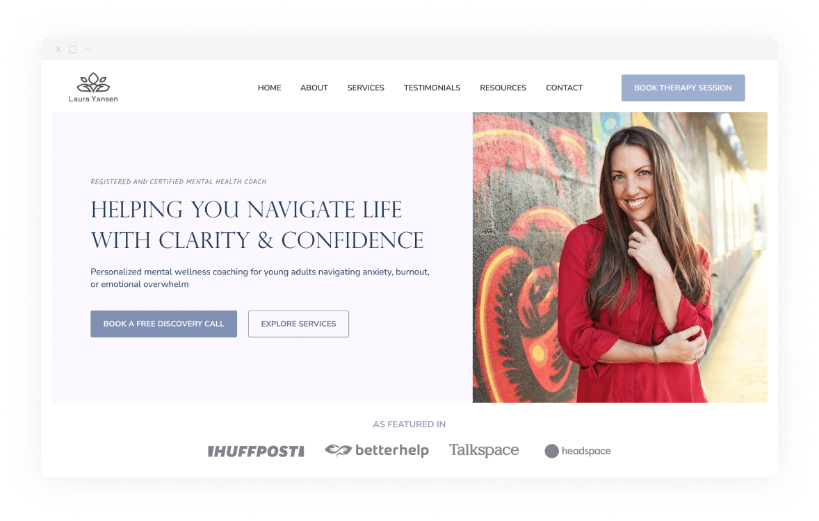 Website Design for Therapists