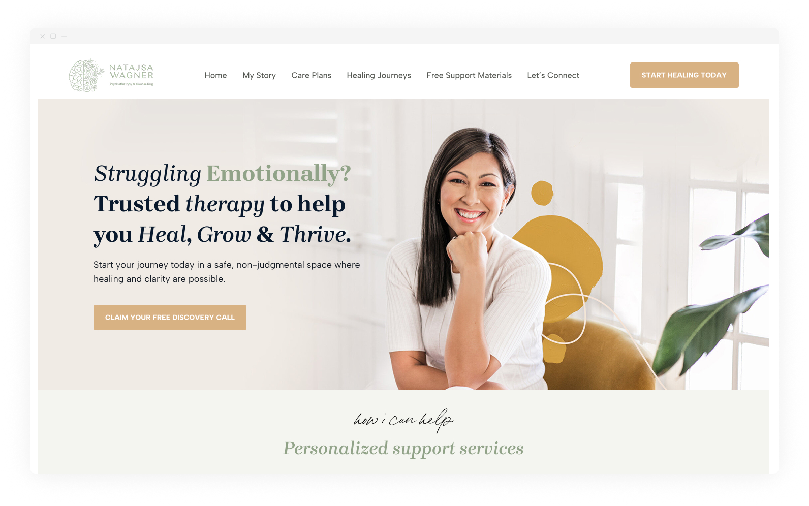 Website Design for Therapists