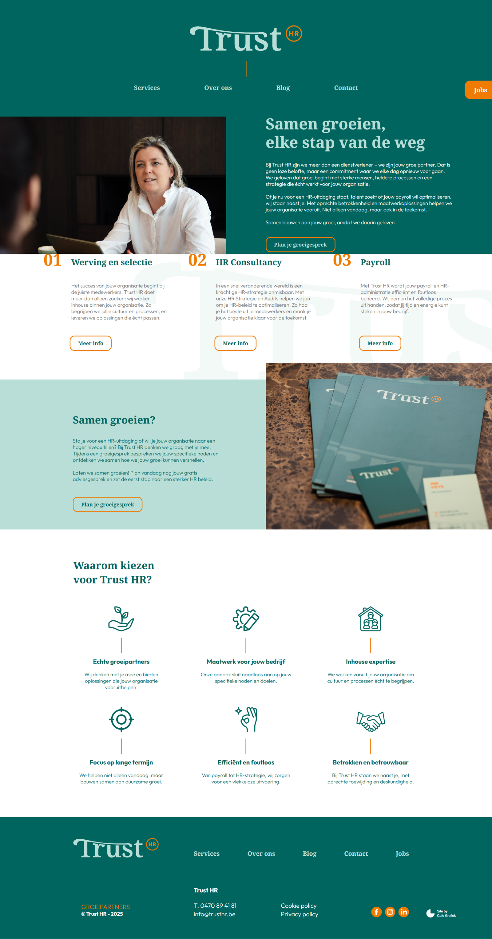 trust hr home page view